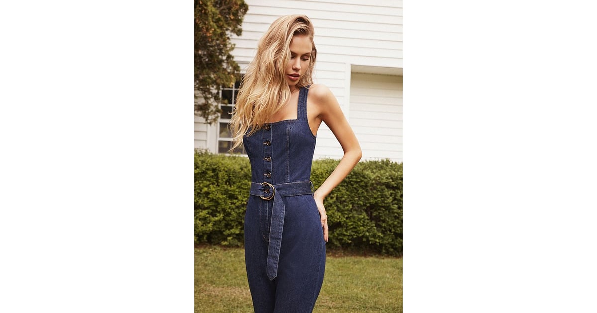 button down jumpsuit