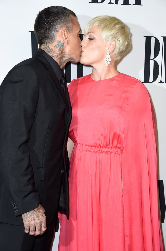 Pink and Carey Hart Red Carpet PDA May 2015