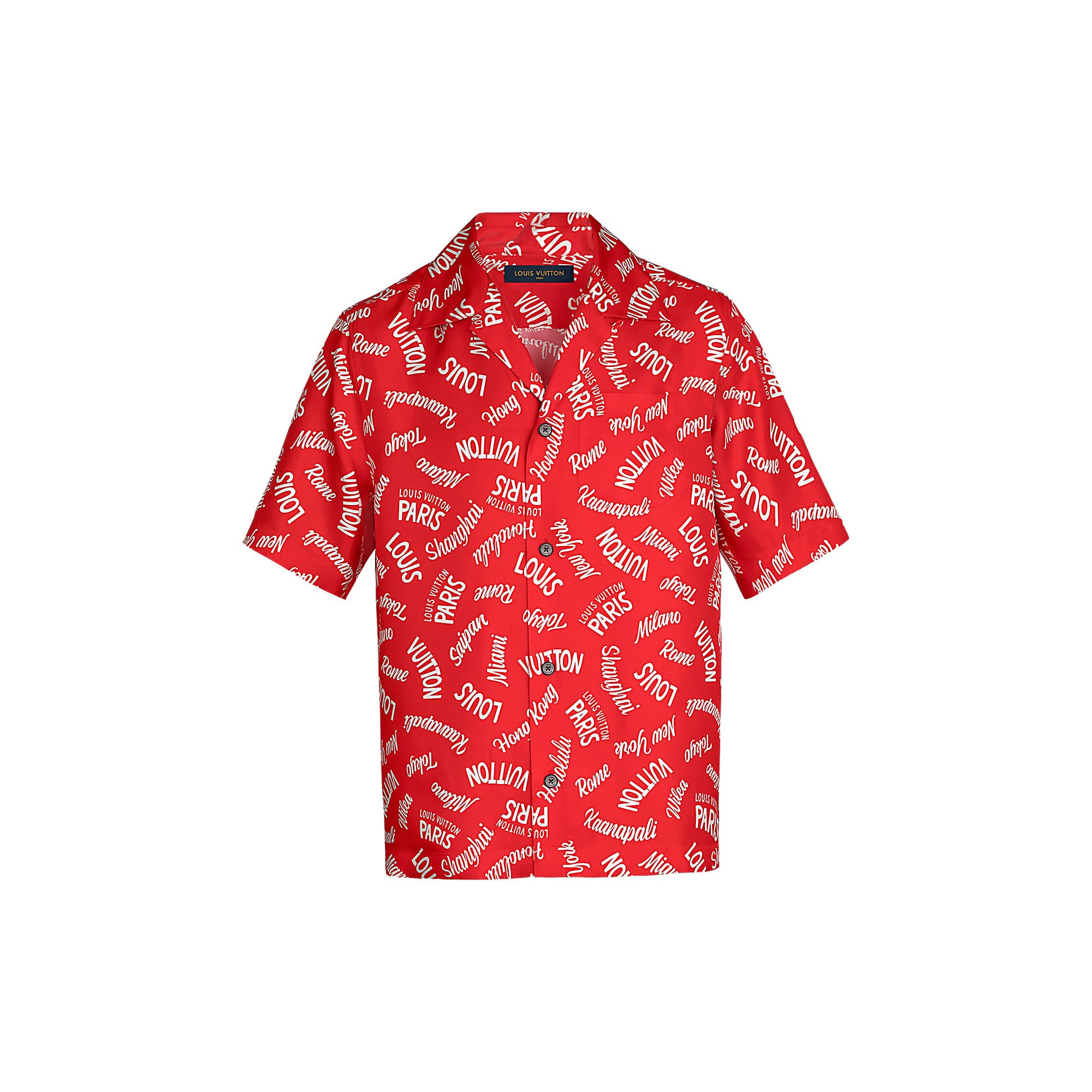 Louis Vuitton LV Brown Hawaiian Shirt And Short