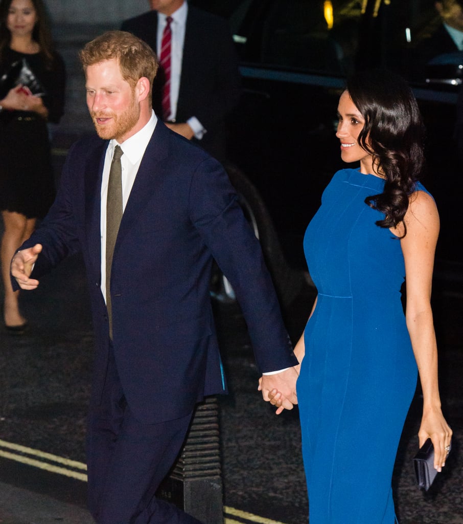 Prince Harry and Meghan Markle at 100 Days to Peace Concert