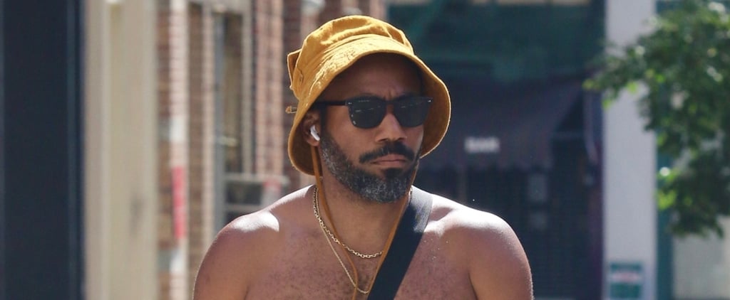 Donald Glover Runs Errands Shirtless in NYC: Pictures