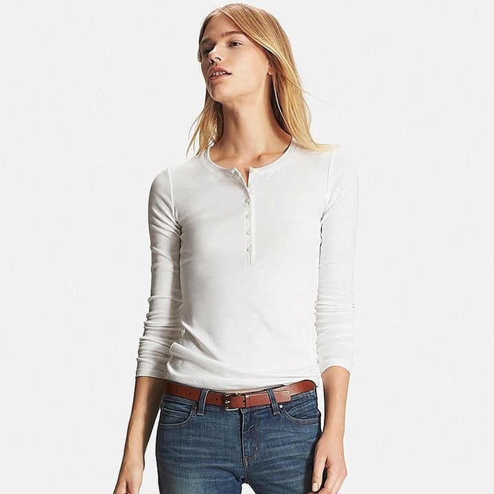 uniqlo henley top
