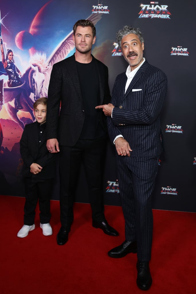 Chris Hemsworth and Elsa Pataky's Kids at "Thor" Premiere