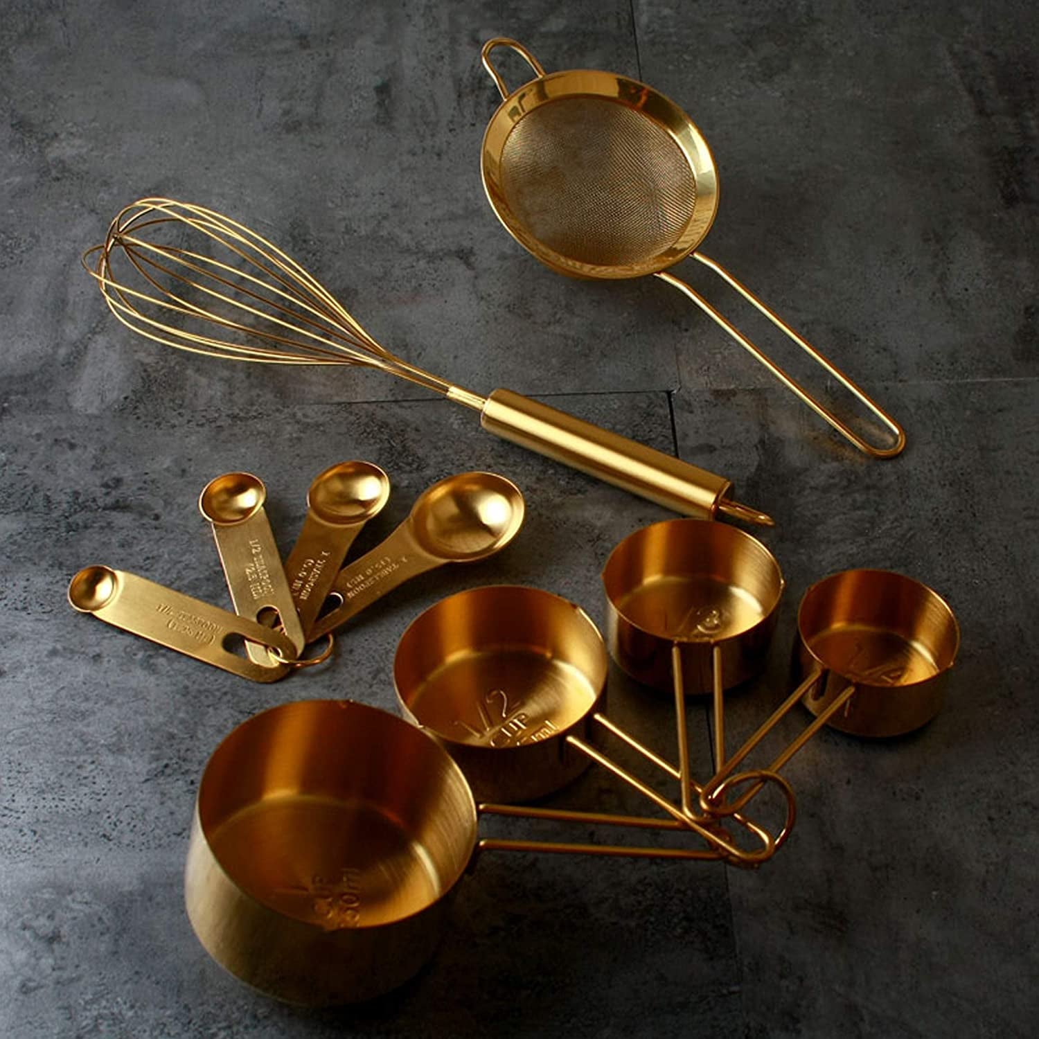 Be Home Gold Measuring Cup Set