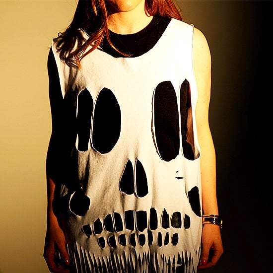 DIY Skull Tee Halloween Costume | Video