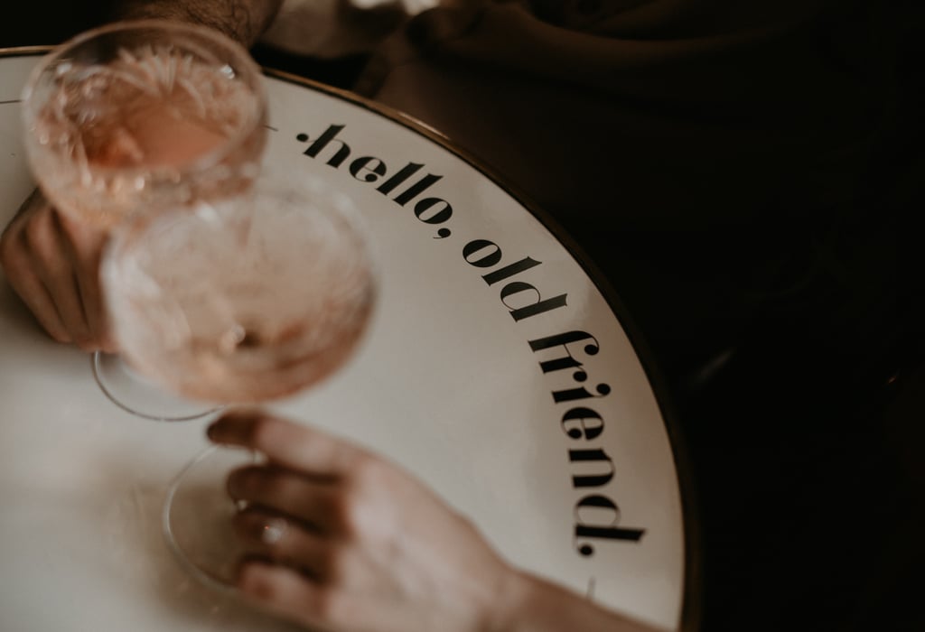 Champagne and Candy Engagement Shoot