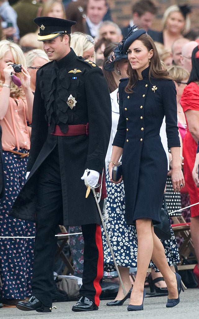 The Royal Couple at the Irish Guards Medal Parade