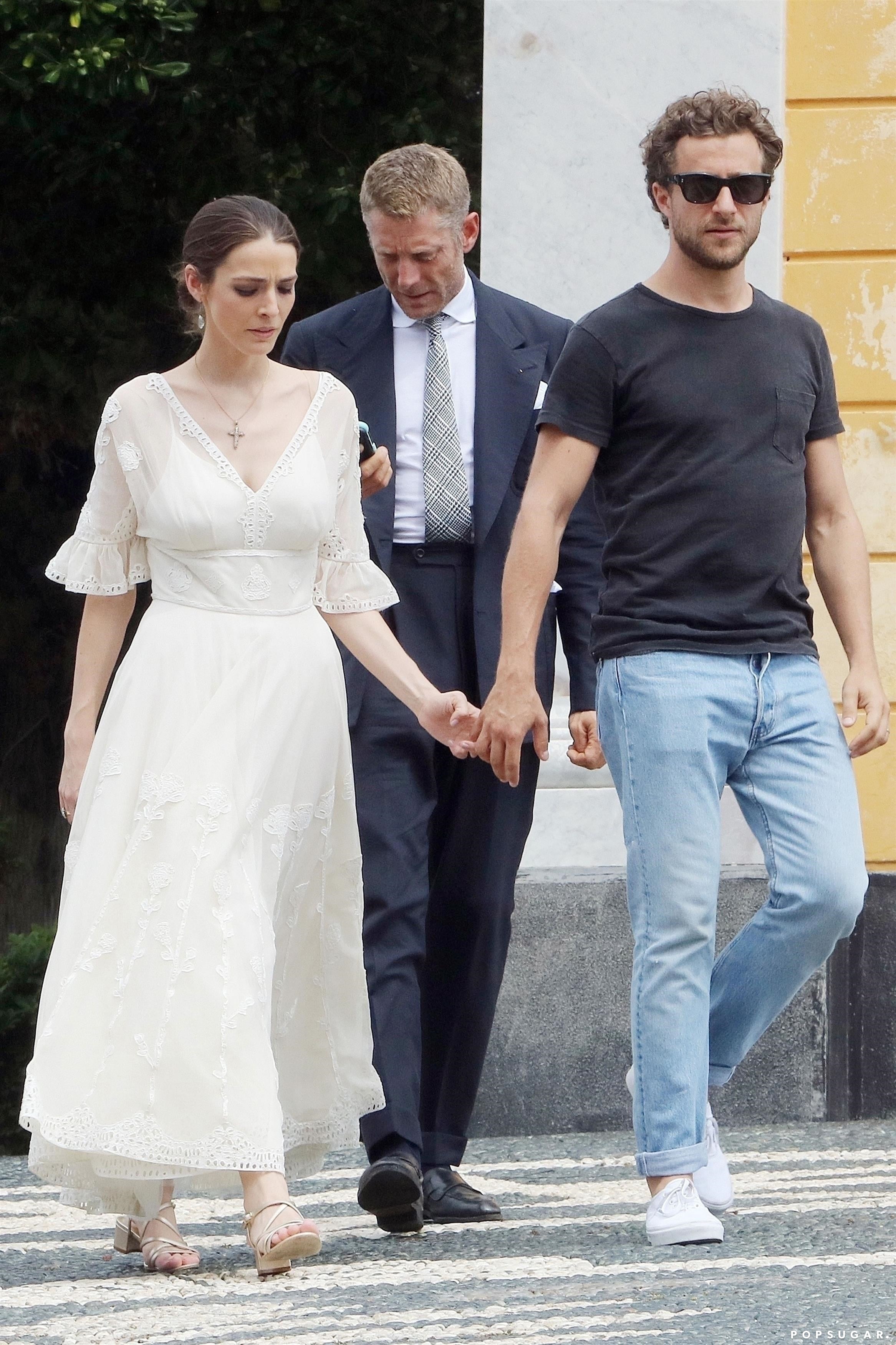 Bee Shaffer s Wedding Dress in Italy 2018 POPSUGAR Fashion