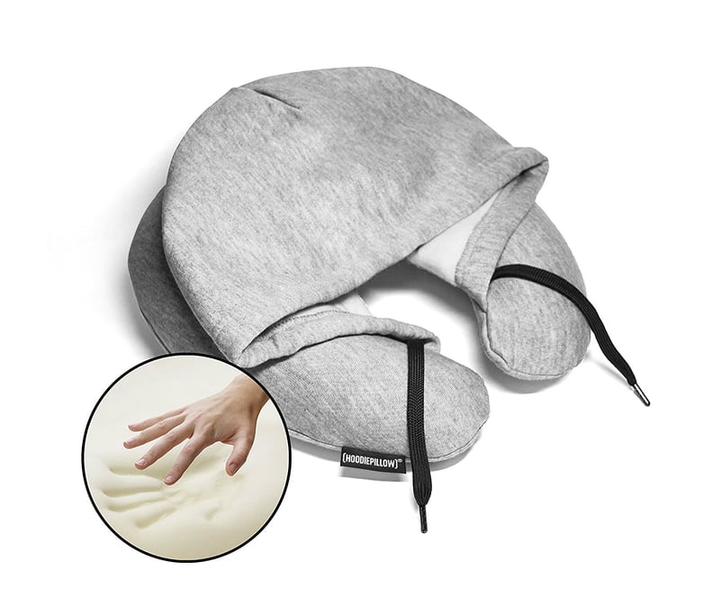 HoodiePillow Memory Foam Travel Pillow