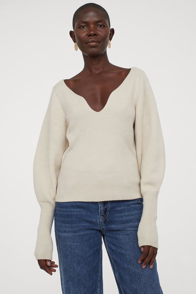 Rib-knit Sweater