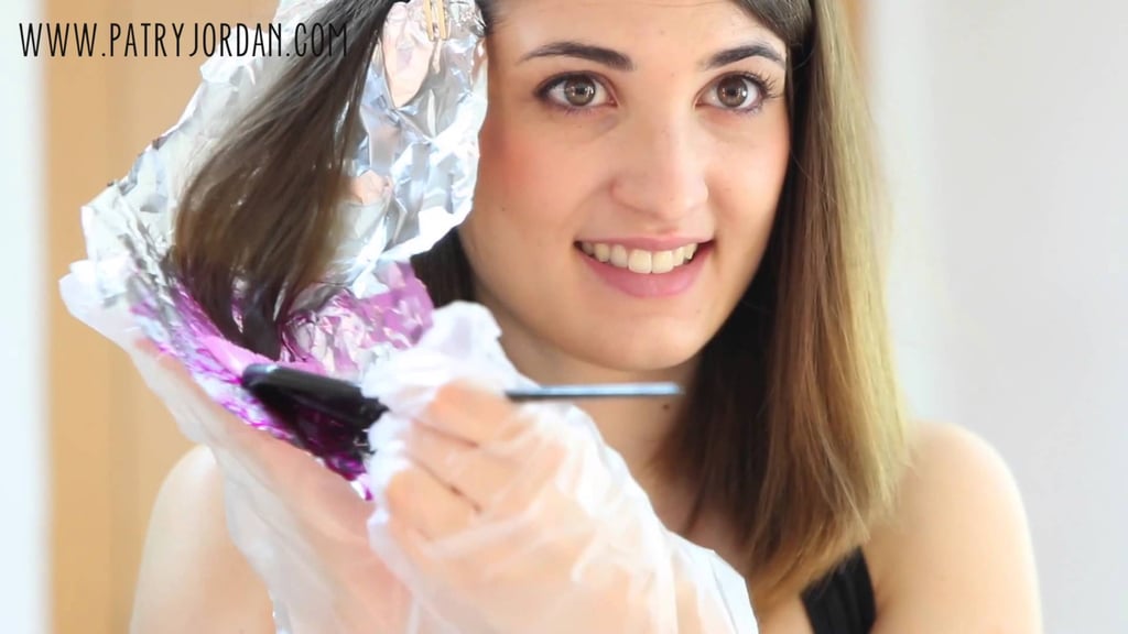 How to Dye Hair Rainbow Colors With Crepe Paper POPSUGAR Beauty