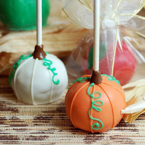Pumpkin Brownie Pops | Halloween Cake Pop Recipes For Kids ...