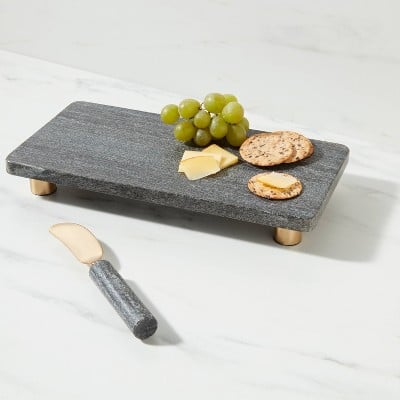 A Gouda Idea: Marble Serving Stand