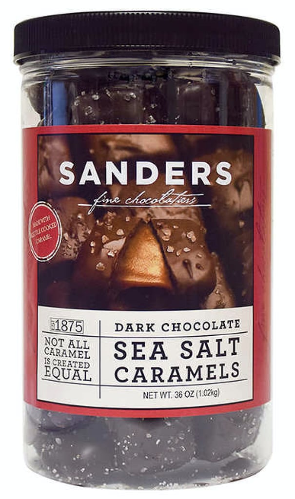 Sanders Dark Chocolate Sea Salt Caramels ($35)