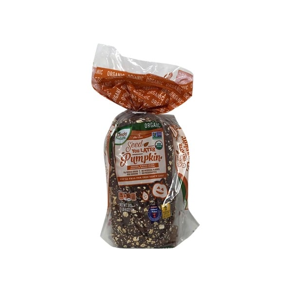 Organic Seeded Pumpkin Bread ($4)