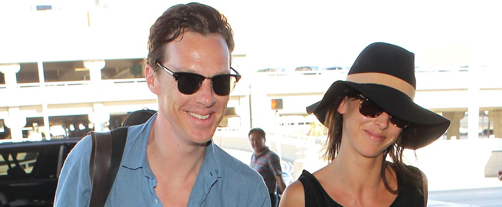 Benedict Cumberbatch and Sophie Hunter After Their Honeymoon