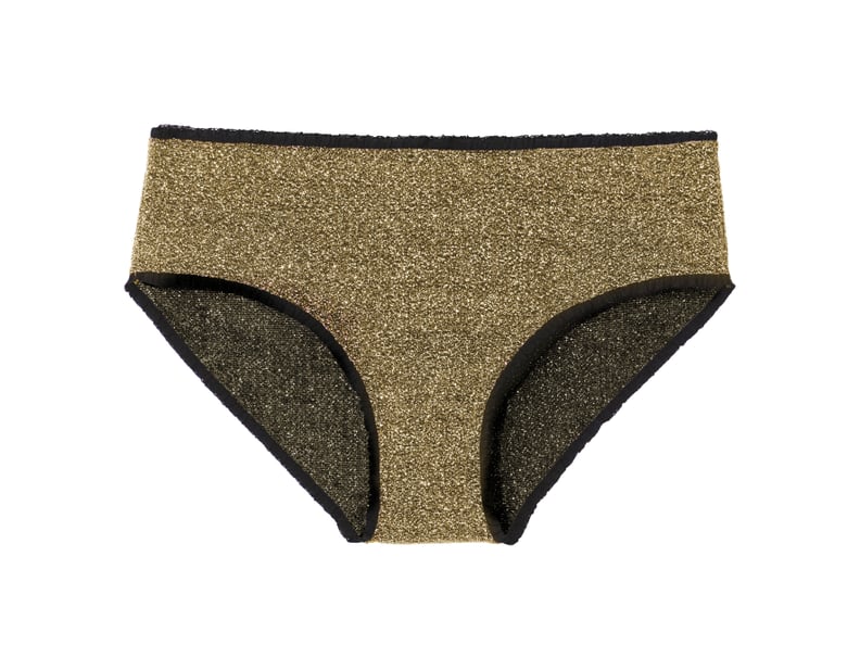 H&M Glittery Mesh Briefs