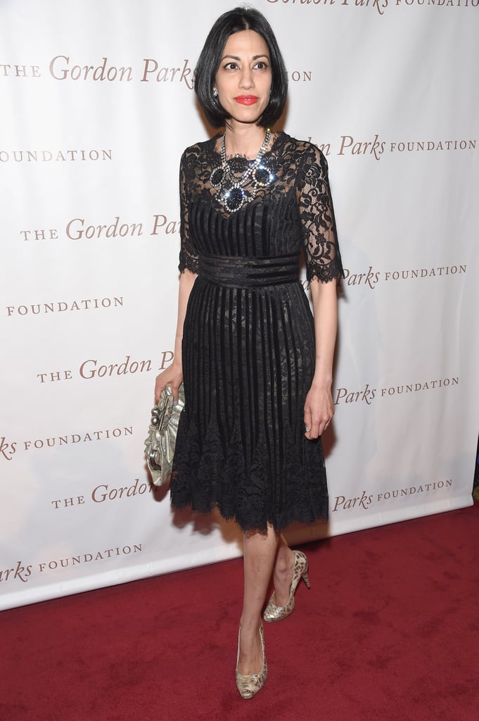 Huma Boldly Pulled Off Lace, Metallics, and Snakeskin All at Once