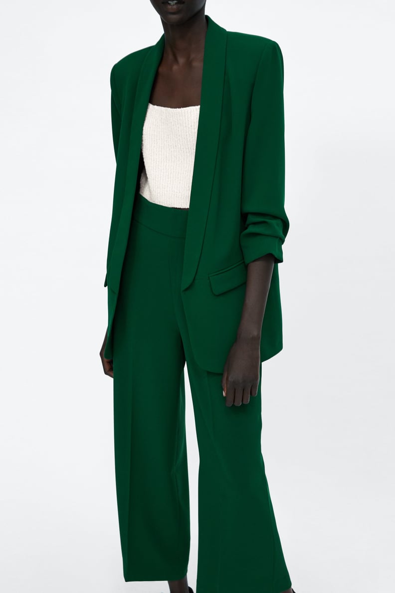 Zara Crepe Blazer