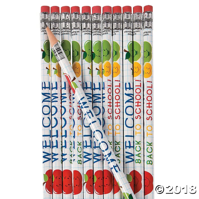 Welcome Back to School Pencils