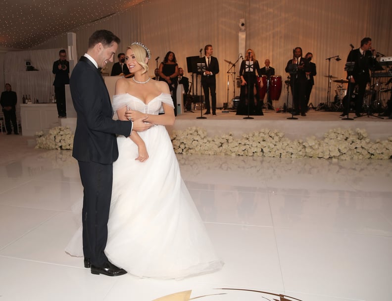 Paris Hilton's Galia Lahav Wedding Reception Dress