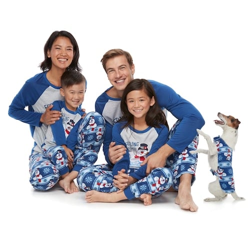 Frosty the Snowman Matching Family Pajamas Matching Family Pajamas at Kohl's POPSUGAR Family
