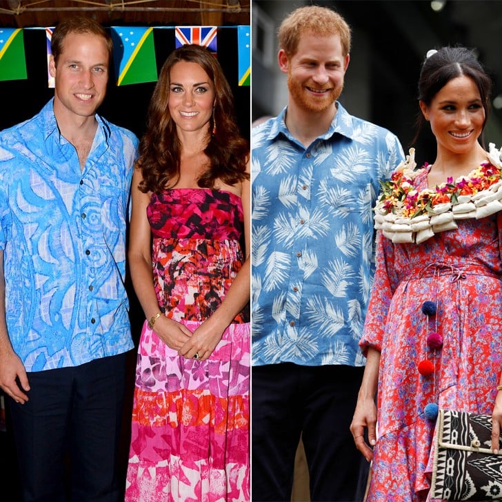 Meghan Markle and Prince Harry Outfits in Fiji