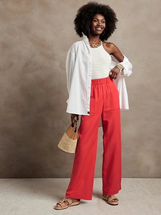 Banana Republic Wide-Leg Pant