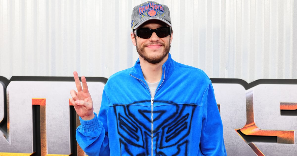 Pete Davidson’s Blue Transformers Tracksuit