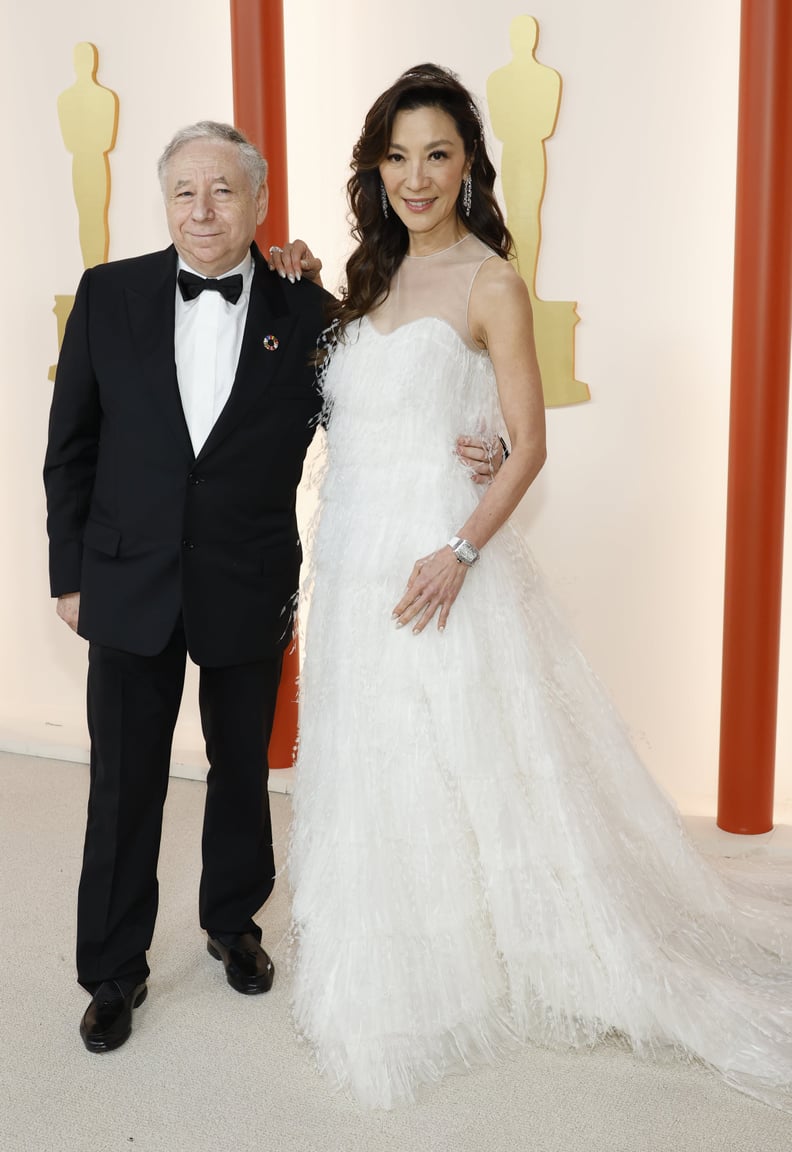 Michelle Yeoh and Jean Todt at the 2023 Oscars
