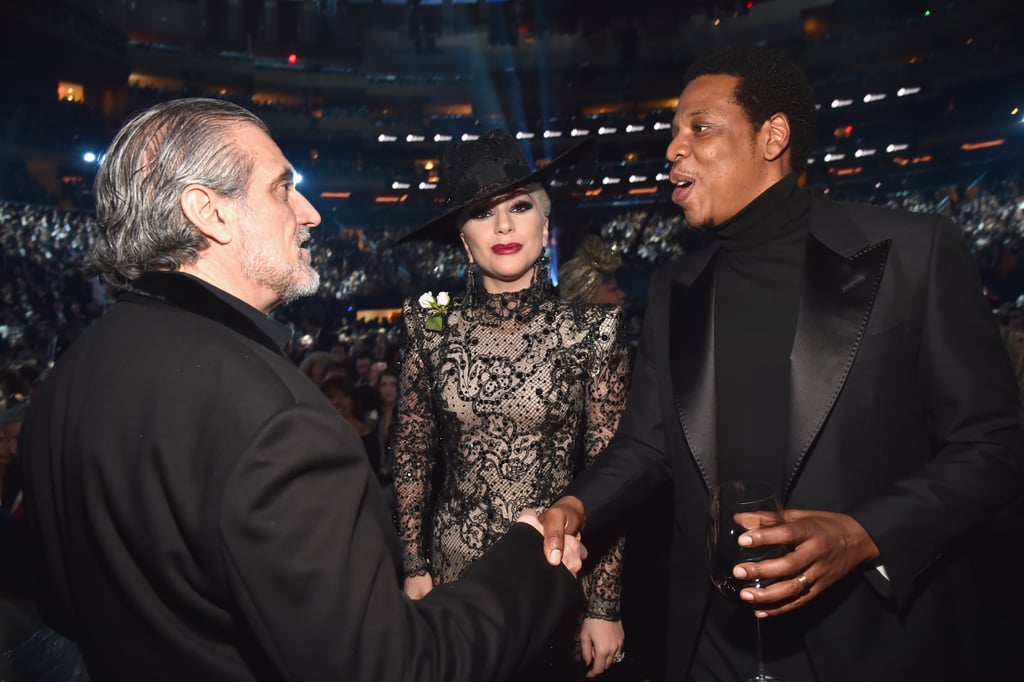 Lady Gaga at the 2018 Grammys