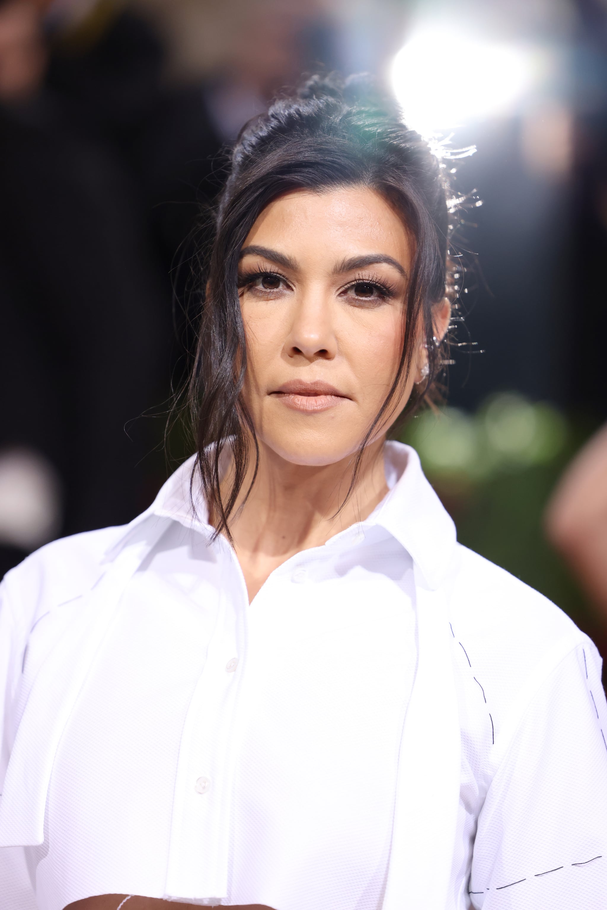 NEW YORK, NEW YORK - MAY 02: Kourtney Kardashian attends The 2022 Met Gala Celebrating 