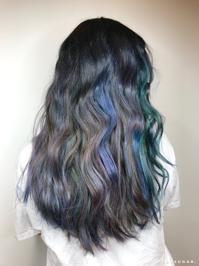 Oceanic Brunette Hair Color Trend