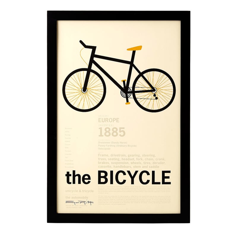 The Bicycle Encyclopedic Print