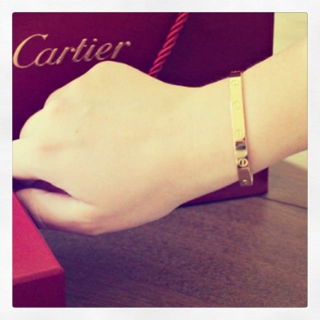 All Locked Up with Cartier's Love Bracelet