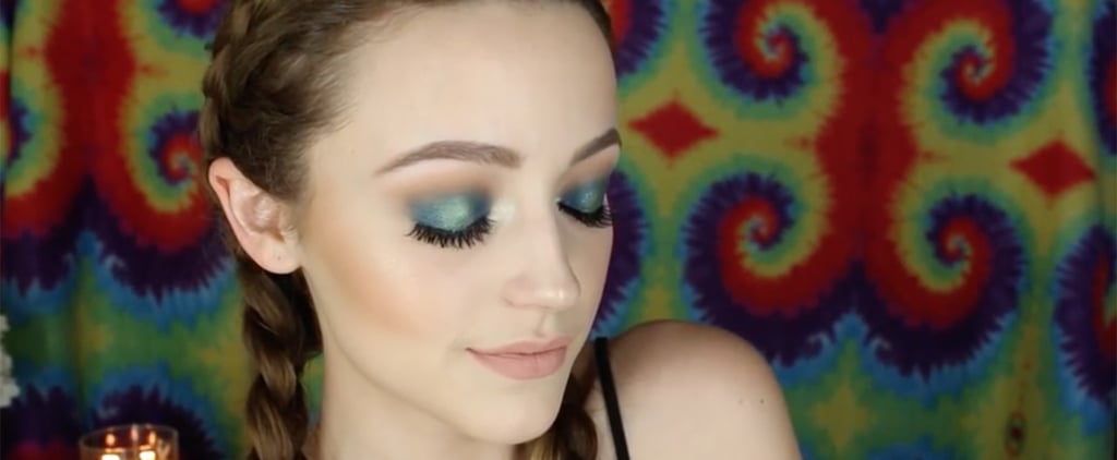 Kathleen Lights's Teal Halo Eye Makeup Tutorial