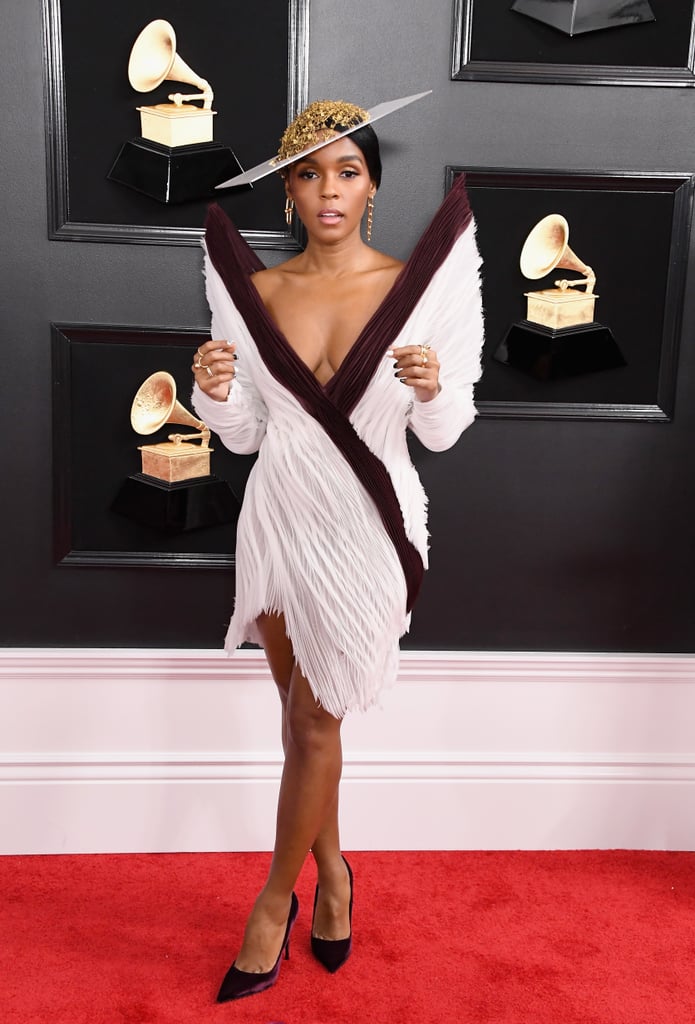 Janelle Monae Hair Grammys 2019