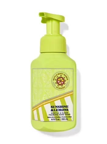 Bath & Body Works Sunshine & Lemons Gentle & Clean Foaming Hand Soap