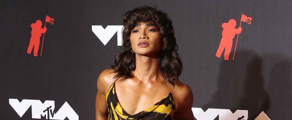 VMAs: Bretman Rock Wears Roberto Cavalli Dress Aaliyah Wore