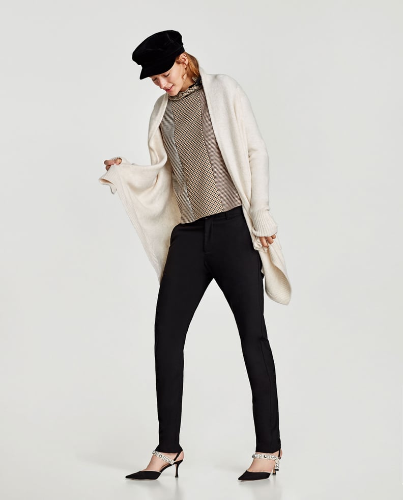 Zara Soft Feel Pointed Cardigan