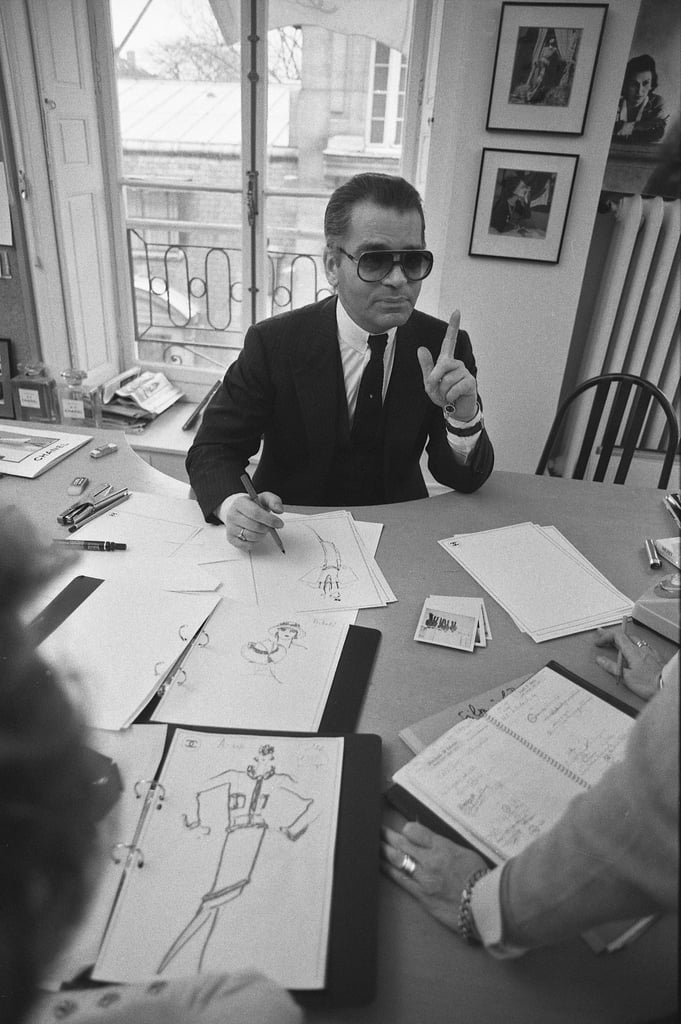 Karl Lagerfeld took over as chief designer in 1983. Karl Lagerfeld took over as chief designer in 1983.
