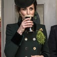 Kate Middleton Looks Totally at Ease While Drinking Guinness and Chatting With Soldiers