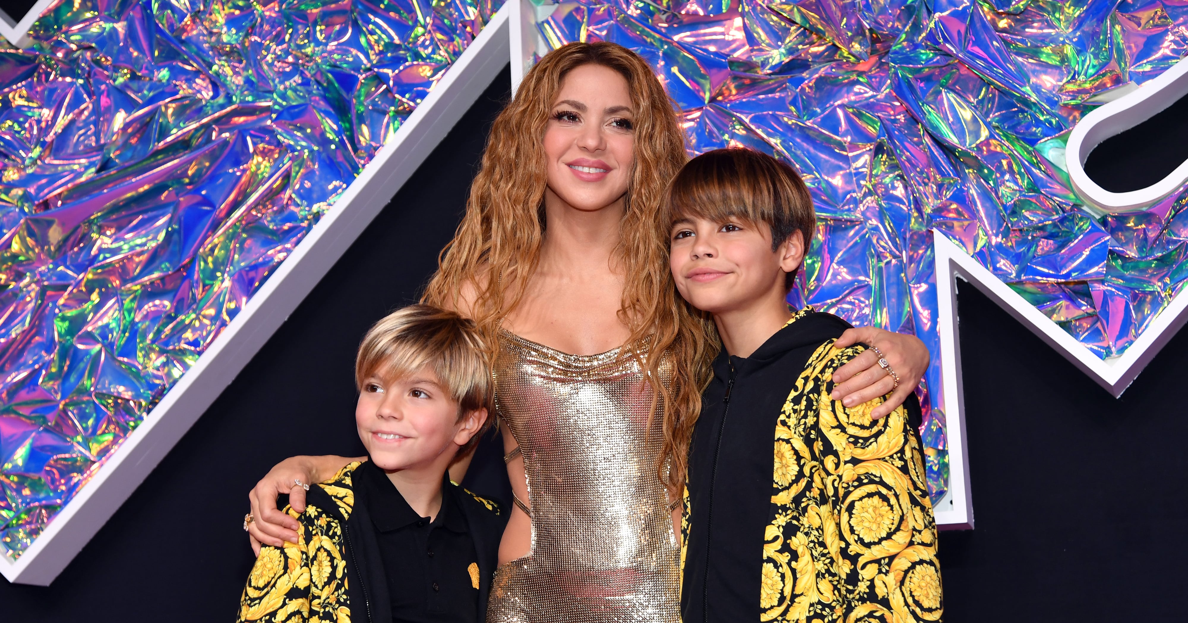 Shakira and Her Kids at the 2023 MTV VMAs