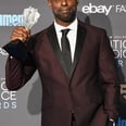 Sterling K. Brown's Critics' Choice Appearance Is Like the Sun — You Can't Look Directly at It