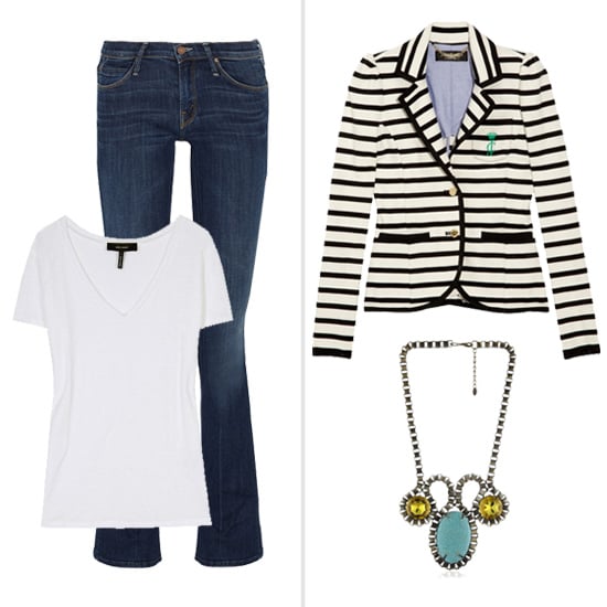 How to Dress Up a TShirt and Jeans POPSUGAR Fashion