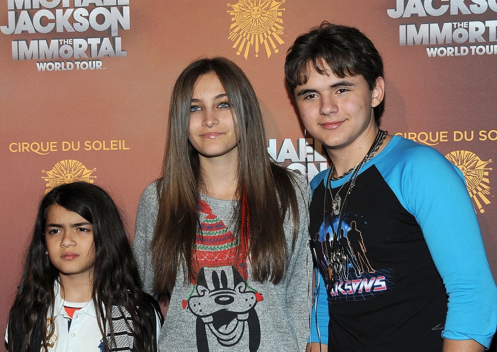 Paris, Prince, and Blanket Jackson Family Pictures