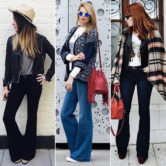 How to Wear the Flared Jeans Trend | POPSUGAR Fashion UK