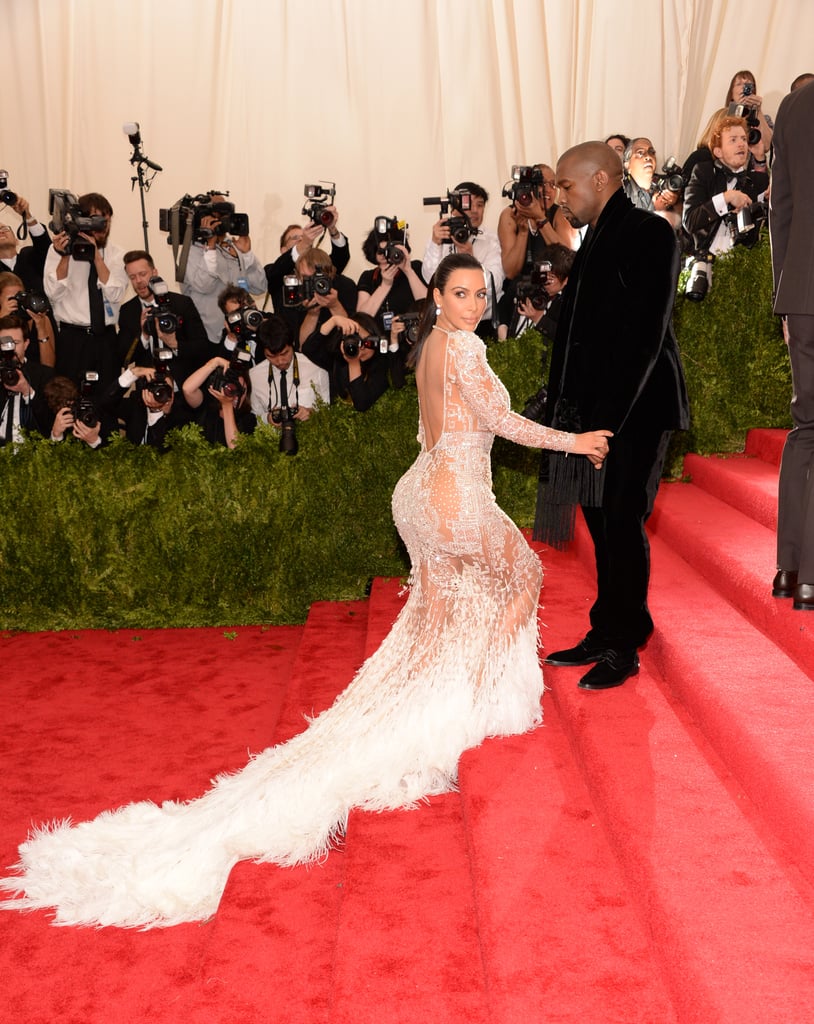 Kim Kardashian's Sexy Pose Stops Traffic on the Met Steps