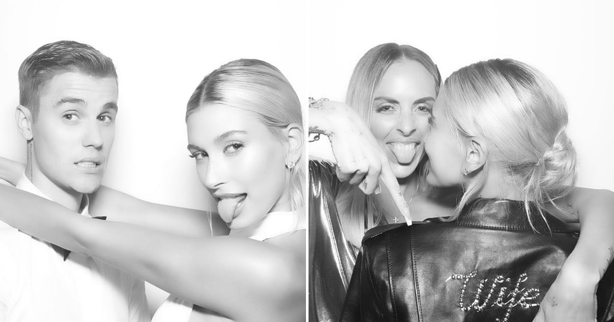 Hailey Baldwin Had A Custom Leather Jacket For Her Wedding