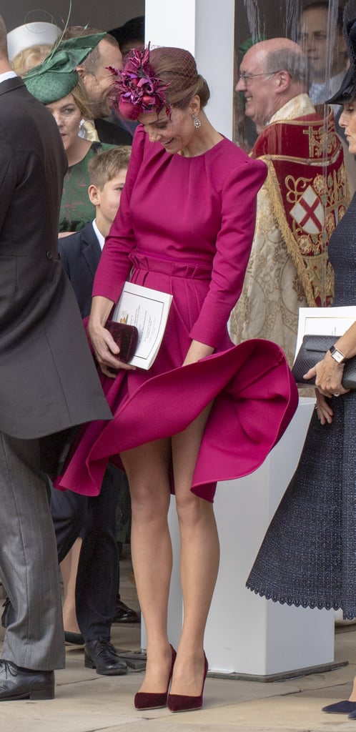 Kate Middleton and Prince William at Eugenie's Wedding